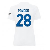 Koszulka piłkarska Inter Milan Benjamin Pavard #28 Strój wyjazdowy dla kobiety 2023-24 tanio Krótki Rękaw